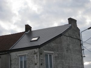 rénovation de toiture en éternits par l'entrepreneur en rénovation SGP à Charleroi