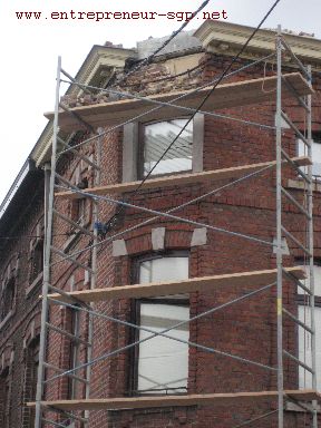 Rénovation extérieure d'une façade